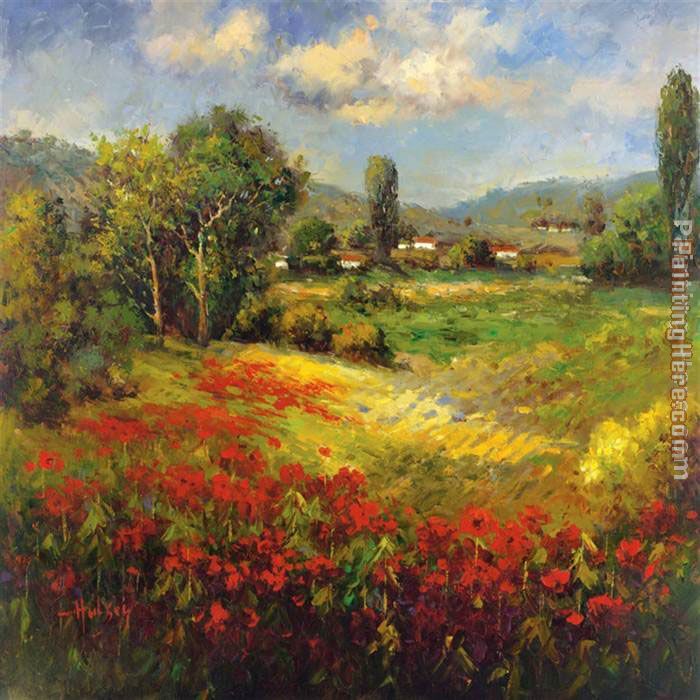 Country Village I painting - Hulsey Country Village I art painting